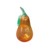 Scultura Pera in Vetro Soffiato di Murano – Collezione Frutta d'Arte